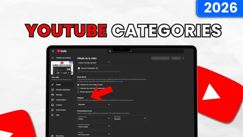 All YouTube categories in 2026: complete list + which one to choose for ...