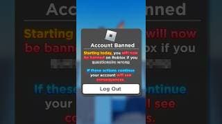 Roblox Now BANS Players For Doing This...