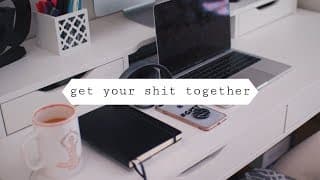 what they don't tell you about having your life together