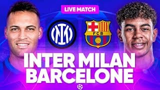 🔴 INTER MILAN - BARCELONE LIVE / 🔥LE MATCH POUR LA FINALE EST LA ! / LIGUE DES CHAMPIONS / LDC / UCL