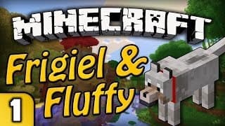 Frigiel & Fluffy : La quête de l'EnderDragon | Minecraft -  Ep.1