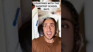 Countries With The Shortest School Days