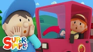 Betty's Tomato Truck goes through the car wash | Cartoon for kids | Super Simple TV