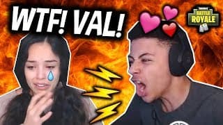 MYTH YELLS AT VALKYRAE! Then FLIRTS with her? (Girlfriend?) Fortnite Funny & Savage Moments!