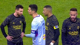Messi, Ronaldo, Neymar & Mbappe Showing Their Class in 2023