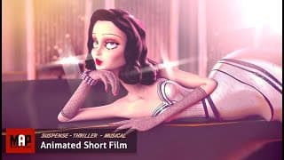 Thriller CGI 3D Animated Short Film ** SCREEN ROMANCE ** Musical Animation by Supinfocom Rubika
