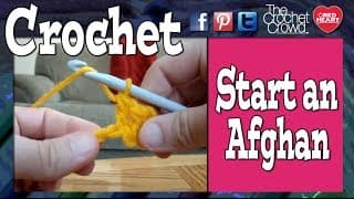 Crochet - Starting A Blanket | The Crochet Crowd