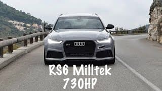 My 730 HP Audi RS6 Milltek Exhaust Sound