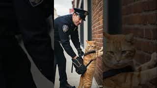 Cat Caught With Catnip By Cop #shorts