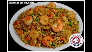 ¿Tienes Arroz del Día Anterior? ¡Haz Este Arroz Frito con Camarones!