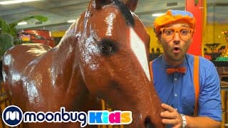Blippi & The Jungle Animals! | Learns About Animals for Kids | Educational Videos for Toddlers