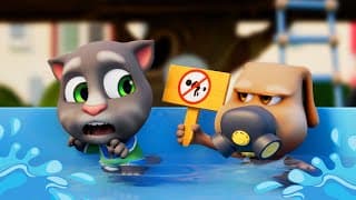 Talking Tom Shorts - Plus de règles à la piscine (Saison 2 Épisode 15)
