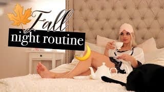 Ma Night Routine d'Automne ♡ | Romy Victory