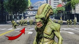 INVASION D'ALIENS DANS LA VILLE !