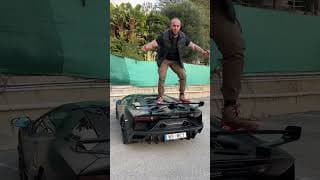 JE FRACASSE L’AILERON DE LA LAMBO 😱😨