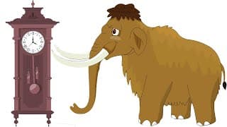 Hickory Dickory Dock Wooly Mammoth -Preschool Songs for Circle Time