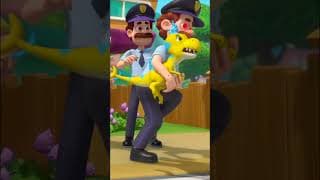 Cop Arrests a Dinosaur 👮🦖 #morphle #animals