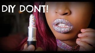 DONT DIY | MAC Glitter Lipstick + Glitter Lips