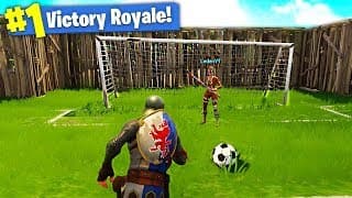 FAIRE un FOOT sur FORTNITE Battle Royale !! - (Funny Moments Fortnite)