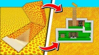 COMMENT FAIRE UN BUNKER ULTRA SÉCURISÉ DANS MINECRAFT !