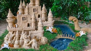 How to Build the Most Beautiful Hamster Castle And Hamster Maze Playground