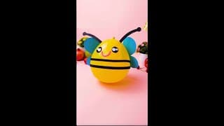 Apprendre à faire une abeille en ballon #DIY #Shorts