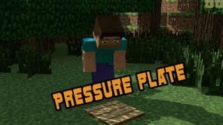 ◄ Pressure plate ► - Minecraft Animation