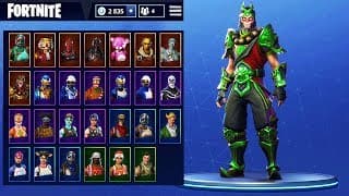 TOUS MES SKINS sur FORTNITE Battle Royale !!