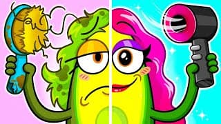 Funny Transformation Challenge by Avocado Couple