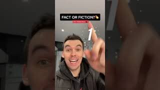 🥷Fact Or Fiction? (Wait for it..) #shorts