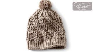 Easy Crochet Stepping Texture Hat