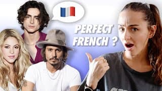 Is your French better than theirs ? Reacting to celebs speaking French 🇫🇷
