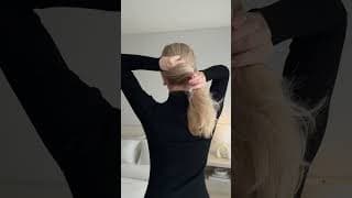 Step-by-step French twist tutorial!❤️ #hairtutorial #hairstyle