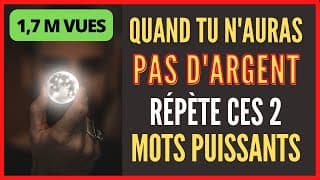 Oublie la Chance. Répète seulement ces 2 Mots Puissants | Argent, Santé, Amour & Affirmations