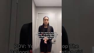 POV: You went on Pop the Balloon challenge as a Christian content creator (Ariel Fitz)