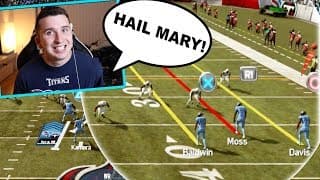 I ran hail mary every play to defeat a very angry trash talker!