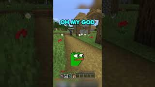 he THOUGHT he found me #shorts #minecraftshorts