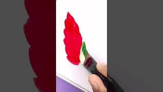 Super Mesmerising Art😱 50M+ Views | One Stroke Painting 😃🌷                 #shorts #art #drawing