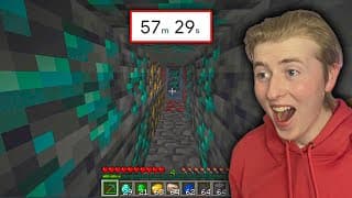 I Mined In A Straight Line For 1 Hour And Here's What I Got... (Part 11)