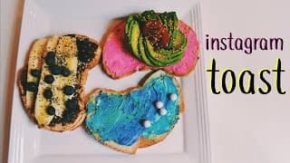 diy instagram toast.