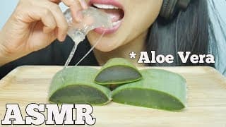 ASMR ALOE VERA CHALLENGE (Soft Sticky, Crunchy SOUNDS) NO TALKING | SAS-ASMR