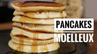 Recette facile des pancakes moelleux par Hervé Cuisine