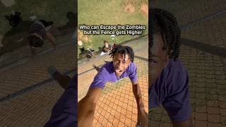 Who can Escape Zombies but the Fence gets Really High 💀 @cobytatum @pronobi1