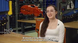 Day in the life of Maria – UCalgary Biomedical Engineering Student | Schulich School of Engineering
