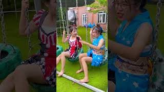 Người Tốt - Bạn Xấu, Bỏ Mặc Bạn Ở Hồ Bơi || Good Friend - Bad Friend In The Pool #shorts