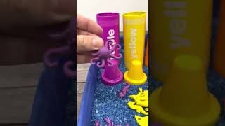 Purple Ocean Animals! Learn Colors with Toys for Kids 🐙💜