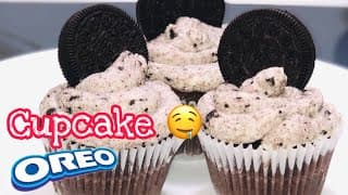 CUPCAKE OREO ULTRA MOELLEUX : La recette simple du cupcake Oreo pour débutants (deli cuisine)