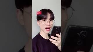 Mama Guy  @ox_zung  Official Titkok #shorts | How to Say Hello in Different Languages | WonJeong