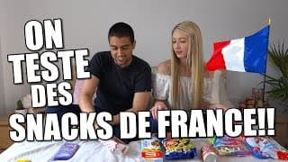 ON TESTE DES SNACKS DE FRANCE!