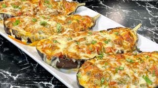 AUBERGINES FARCIES GRATINÉES 🍆 Recette végétarienne 🌱 Deli Cuisine
